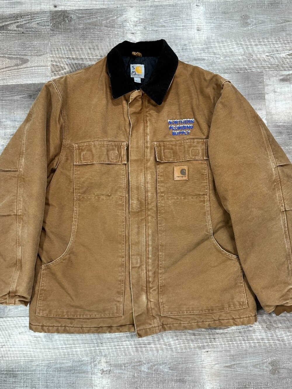 Vintage Carhartt 14806 Men's XL Brown Jacket